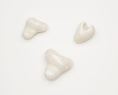Plaster Hand Sculptures,  Student Project, School of Industrial Design, Rio de Janeiro, Brazil