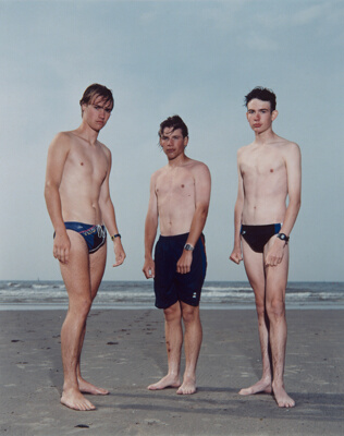 "Oostende, Belgium, August 7, 1992," from Beach Portraits