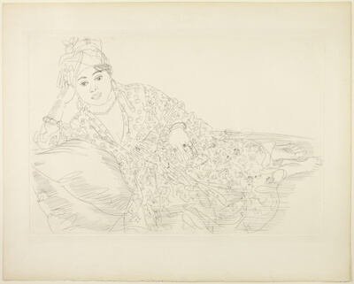 Persian Woman Reclining