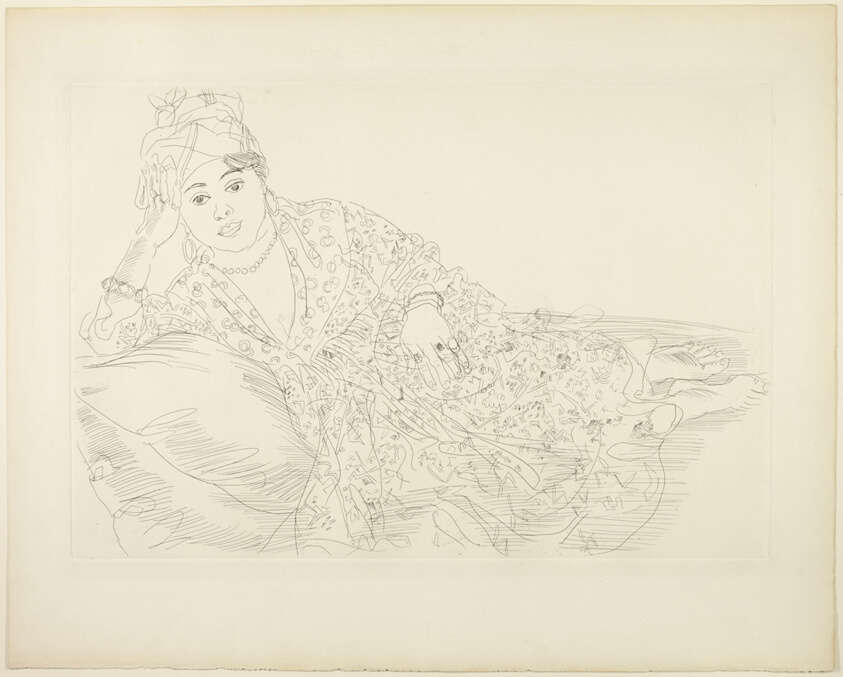 Persian Woman Reclining