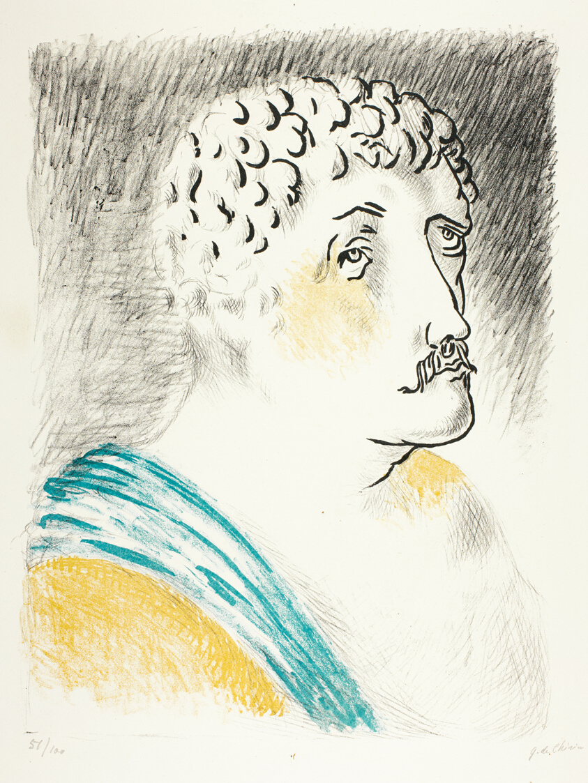 Roman Head, Plate four from Metamorposis