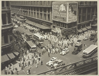 Herald Square. 34th Street and Broadway