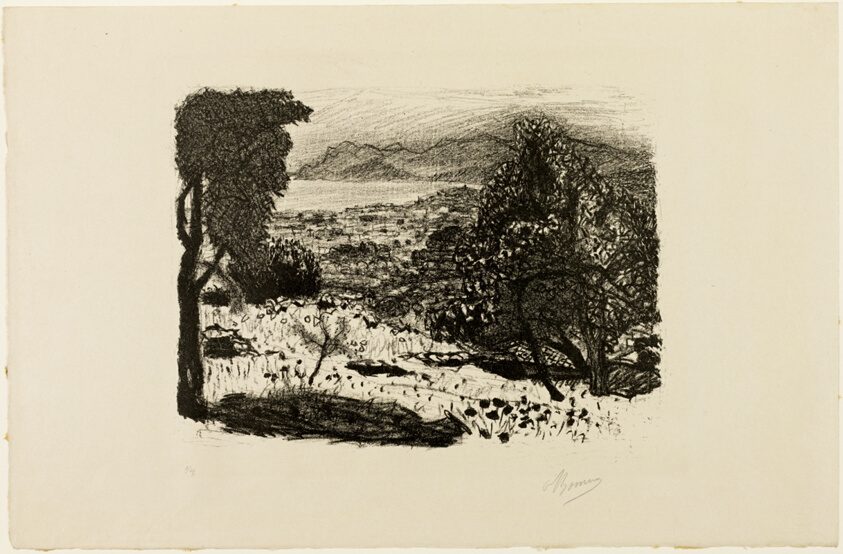 Landscape in the South of France