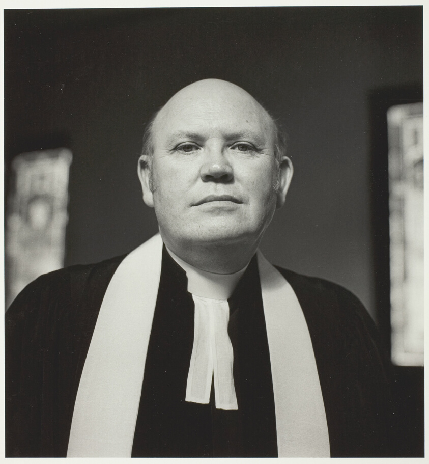 The Reverend Lewis Dale, Salina, Kansas, from the series "Kansas Album" (1976)