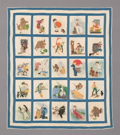 Collier's Magazine Cover Art Quilt