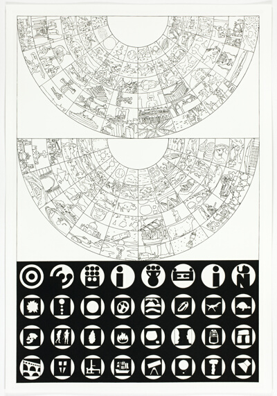 History and Signs, plate three from Untitled