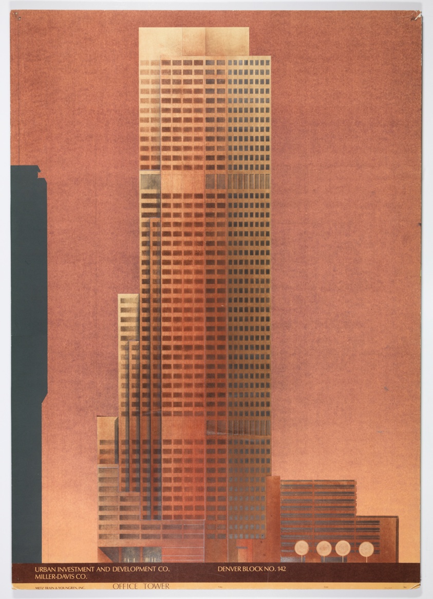 Denver Block No. 142 Office Tower 4, Denver, Colorado, Elevation