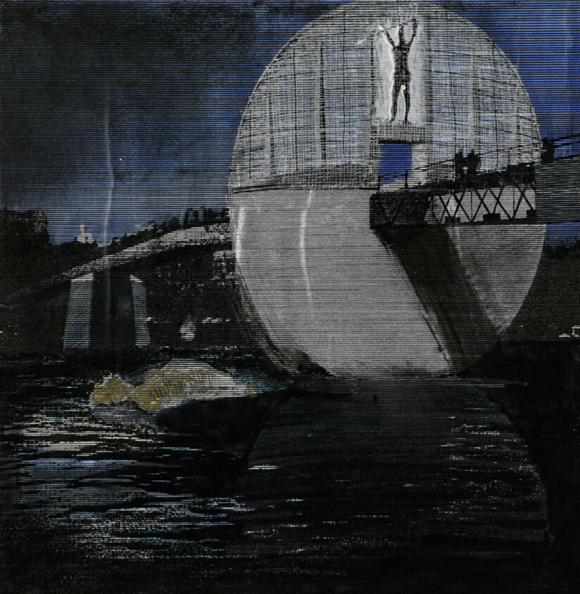Un Navire Pour La Revolution (Monument of the French Revolution at the Pont des Arts), Presentation Drawings