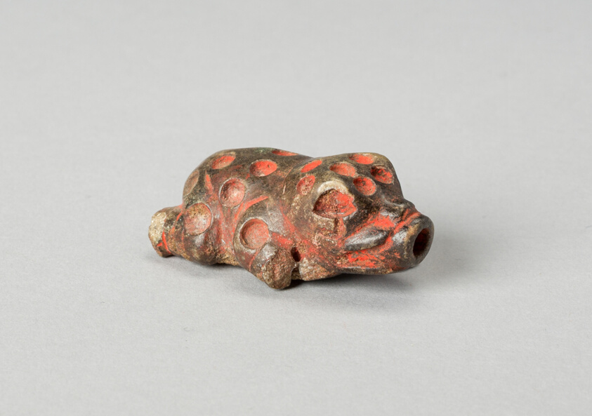 Container for Lime in the Shape of a Frog