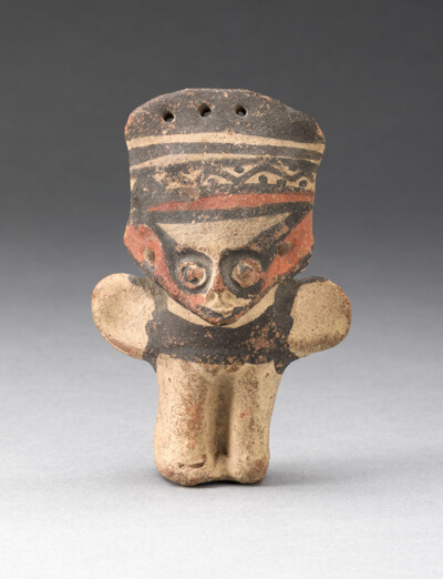 Figurine of Abstract Figure with Arms Held Outwards