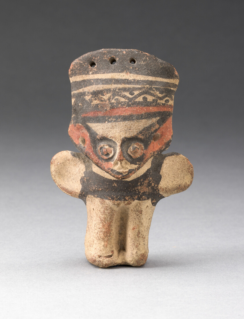 Figurine of Abstract Figure with Arms Held Outwards