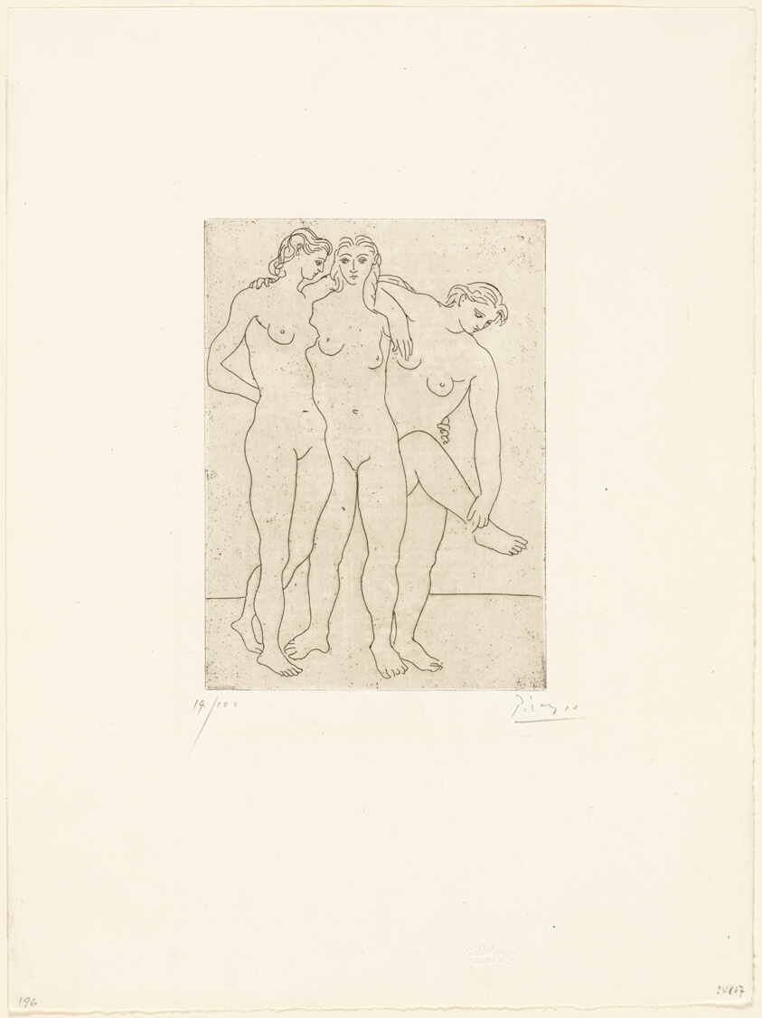 The Three Bathers, III