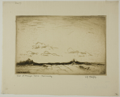 Sky and Country No. 3, Normandy
