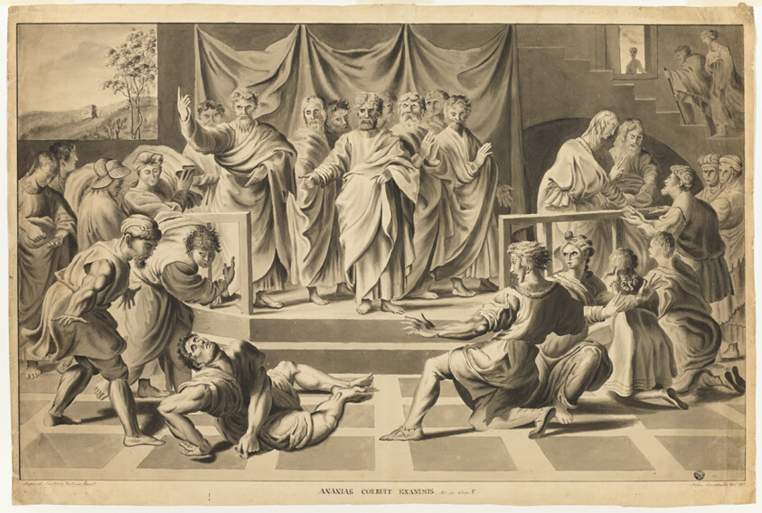 Death of Ananias