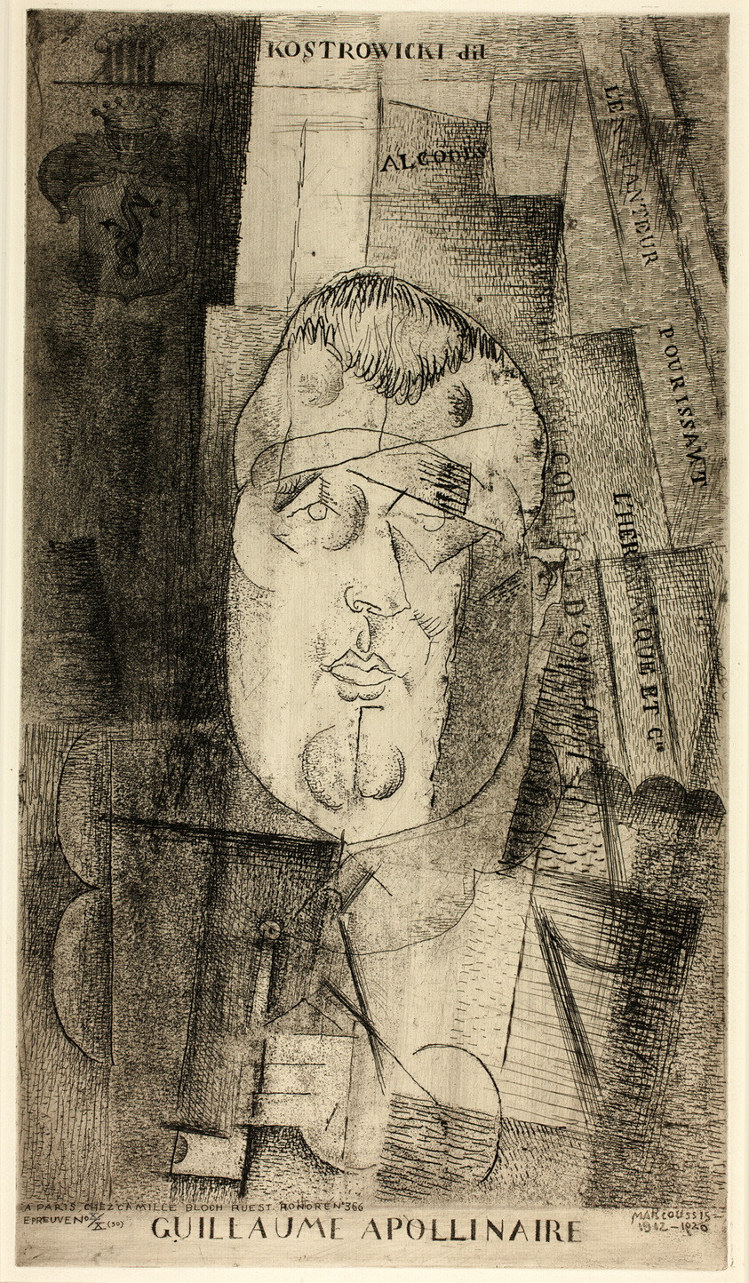 Portrait of Guillaume Apollinaire