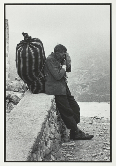 Carrying Firewood Home, Karpathos, from the series "A Greek Portfolio"