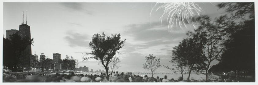 Fourth of July Fireworks, Olive Park, Chicago