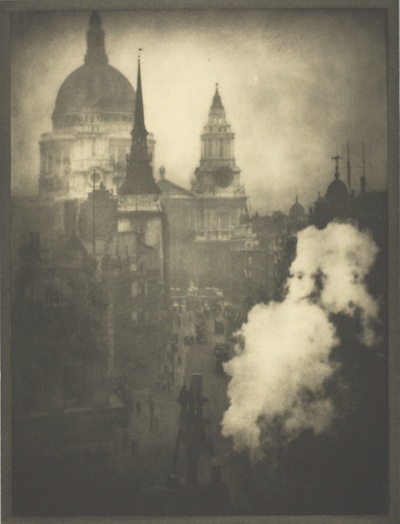 St. Paul's from Ludgate Circus, Plate XX from the series "London," 1909