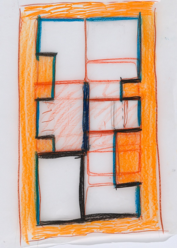 House in Xabregas (Casa em Xabregas), Lisbon, Portugal, Working Drawing