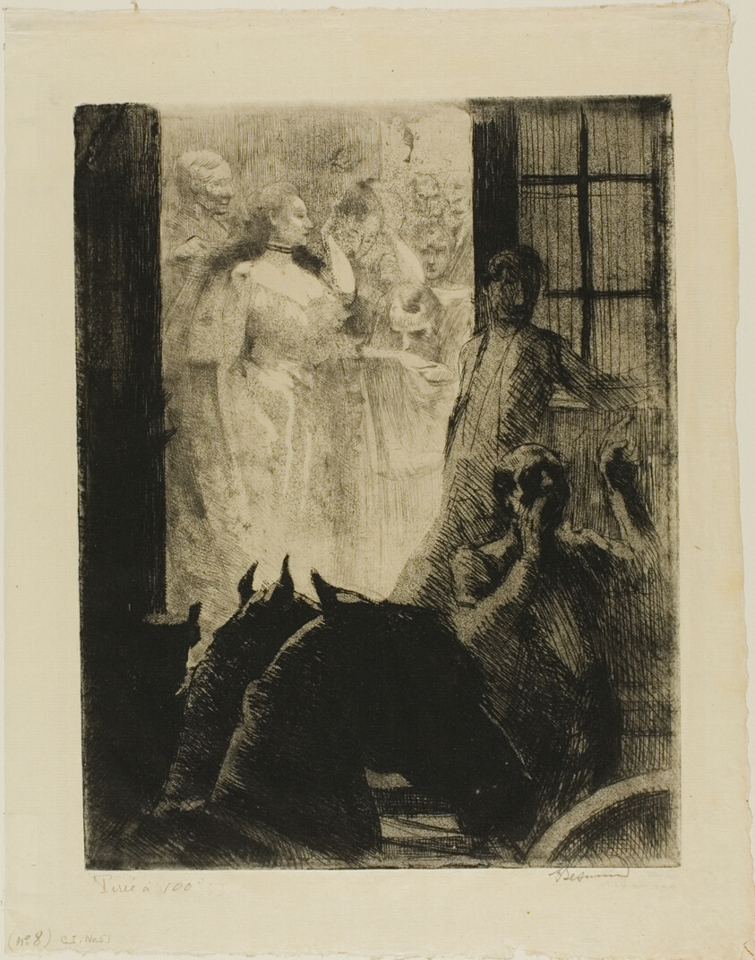 Social Success, plate seven from Woman