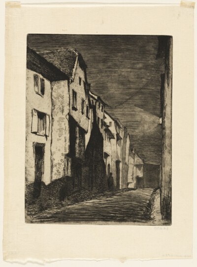 Street at Saverne