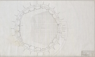 Cinestage for Brussels Exposition: Seating Plan