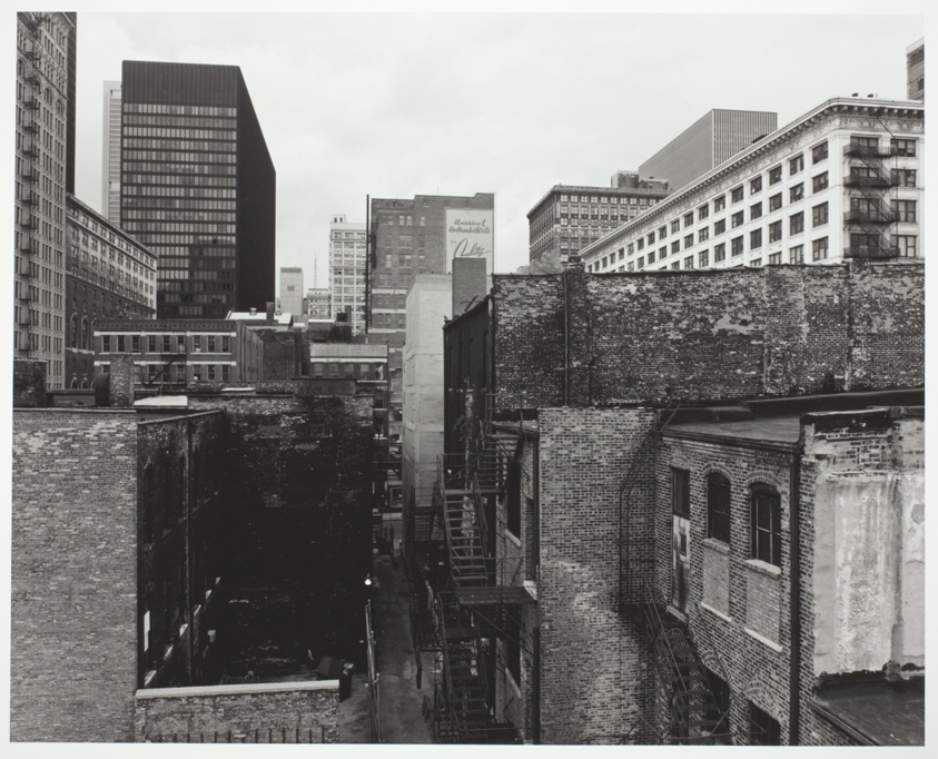 Vicinity of Federal Street and Van Buren Street, View North