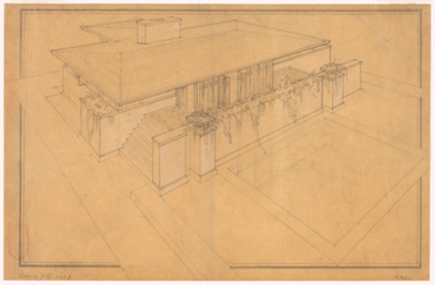 House Study, Aerial Perspective