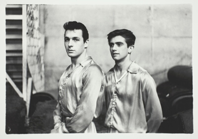 Two Circus Performers, Paris