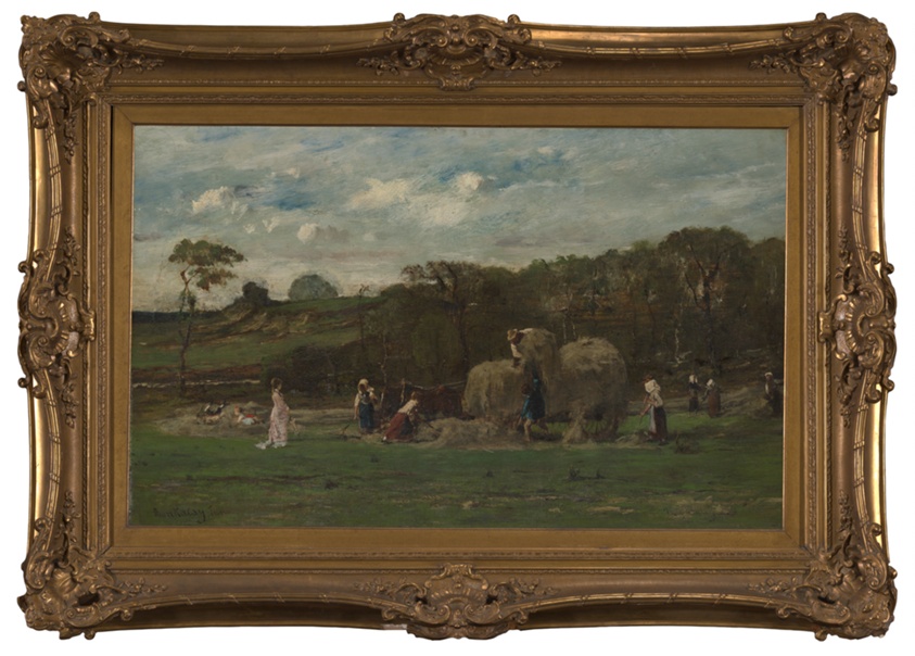 Loading Hay