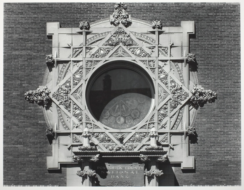 Untitled (Merchant's National Bank, Entrance Window and Ornament)