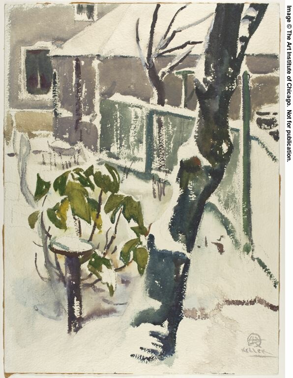 A Terrace in Winter