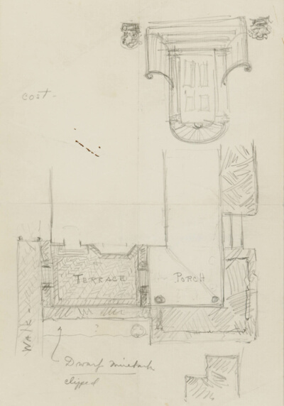 Unidentified House, Sketch
