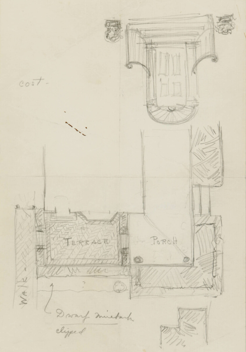 Unidentified House, Sketch