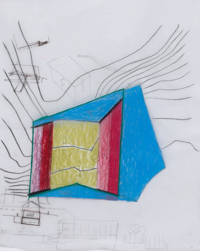 Montesinho Natural Park Interpretation Center (Centro de Interpretação do Parque Natural de Montesinho), Braganza, Portugal, Working Drawing