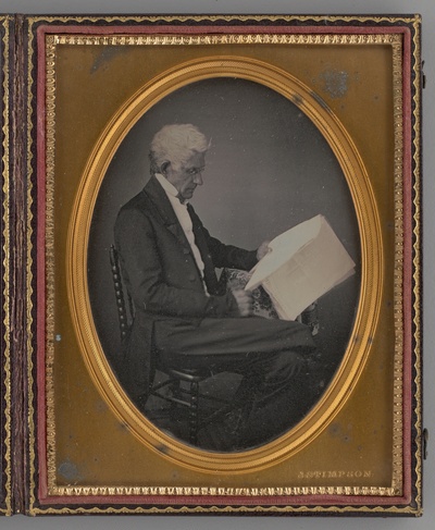 Untitled (possibly ”Honest John” Davis, Governor of Massachusetts)