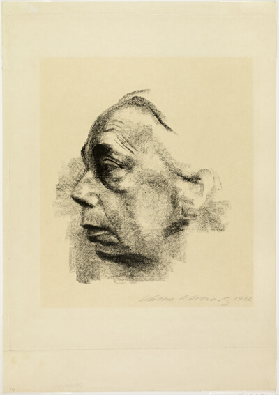 Self-Portrait in Profile