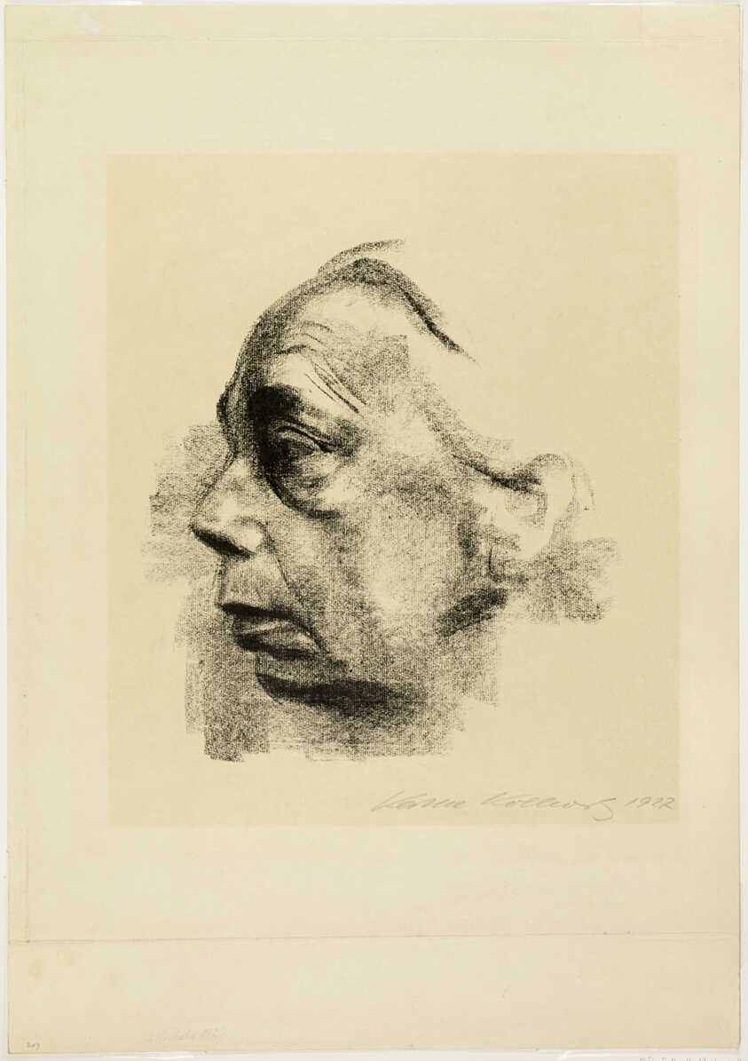 Self-Portrait in Profile