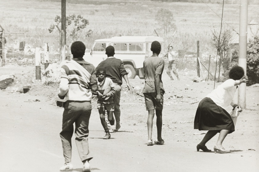 Violence after Funeral of Mputa Ngubeni - a Six Year Old Killed by a Police Rubber Bullet