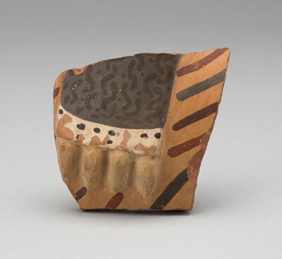 Head Fragment from a Large Ceremonial Jar
