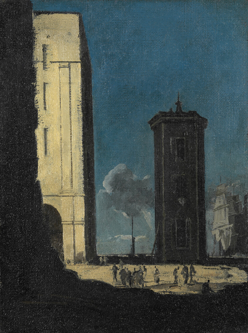 A Small Tower (Moonlight)