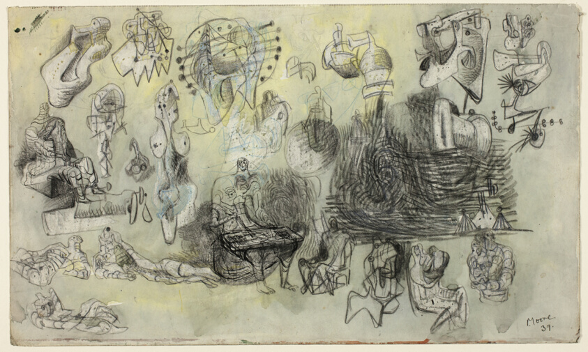 Sheet of Sketches