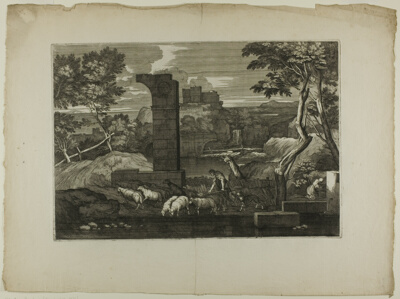 Landscape with a Shepherd and His Flock