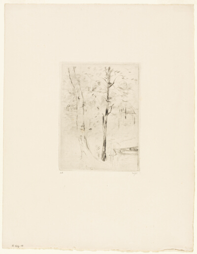 The Lake in the Bois de Boulogne