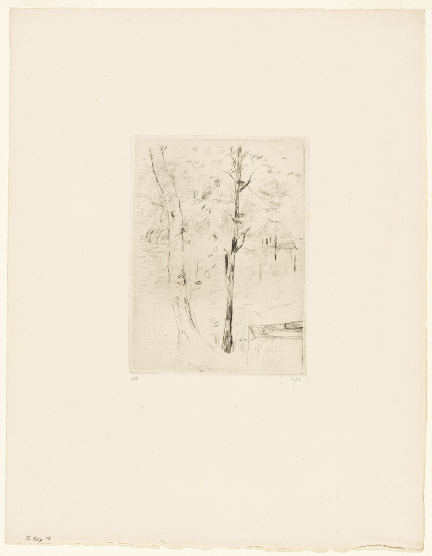 The Lake in the Bois de Boulogne