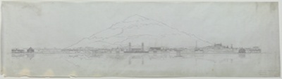 Canberra City Plan, Canberra, Australia, Sectional View