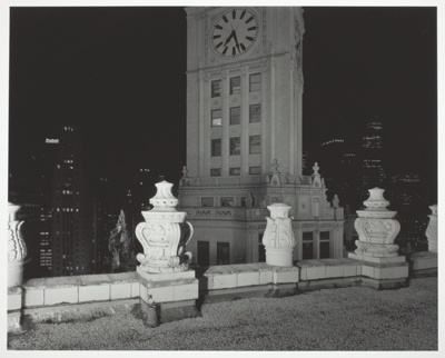 Roof of Wrigley Building, View South