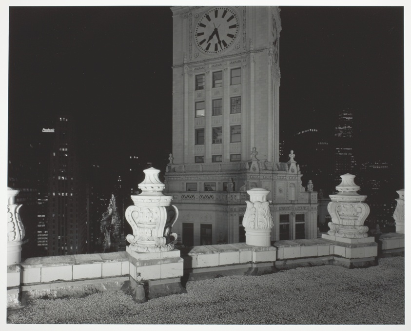 Roof of Wrigley Building, View South