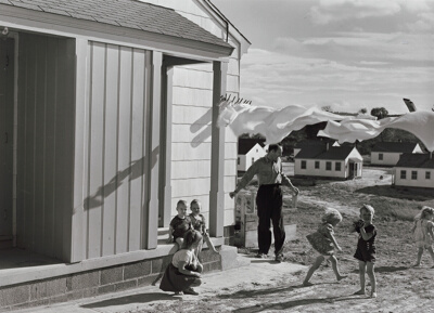 Sunset village, an FSA defense housing project, Radford, Virginia