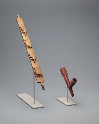 Pipe Bowl and Effigy Stem